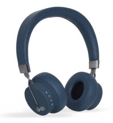 GAC-160A - Audífonos GHIA N3 - Alámbrico - Bluetooth - Micrófono - Radio FM - Azul