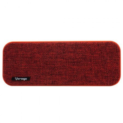 BSP-150-RD - Bocina Vorago - Inalámbrica Bluetooth - USB Lector MicroSD - 1200mAh Rojo