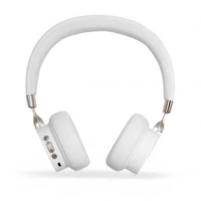 GAC-160B - Audífonos GHIA N3 - Bluetooth - Sonido Hifi - 10m Alcance - Aux - Tf Card - Radio Fm - Blanco