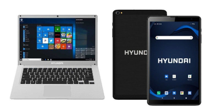 HT14CCIC4G8WB103  Kit Hyundai Laptop Hybook + Tablet Hytab HT8WB1RBK03 + Mouse Maletín