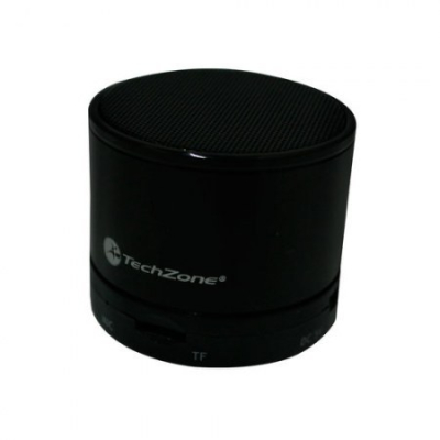 TZ15SPBT-B Bocina TechZone Portátil Bluetooth Radio FM Recargable Negro
