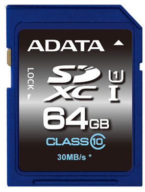 ASDX64GUICL10-R Memoria SD ADATA 64GB UHS-I Clase10