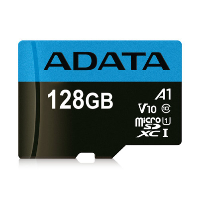 AUSDX128GUICL10A1-RA1 Memoria MicroSDXC ADATA Premier 128GB Clase 10 UHS-I V10 A1 C/Adaptador