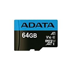 AUSDX64GUICL10A1-RA1 Memoria MicroSDHC Premier 64GB Clase 10 UHS-I A1 C/Adaptador