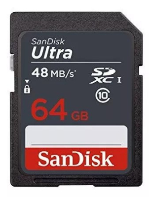 SDSDUNB-064G-GN3I Memoria SDXC SanDisk 64GB Clase 10 UHS-I