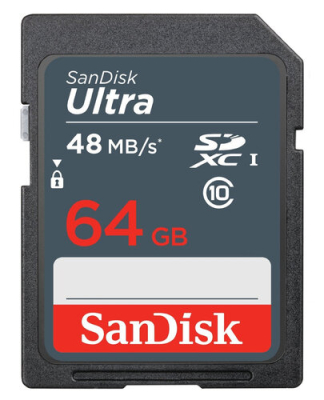 SDSDUNB-064G-GN3IN Tarjeta de Memoria SDXC SanDisk Ultra 64GB Clase 10 UHS-I