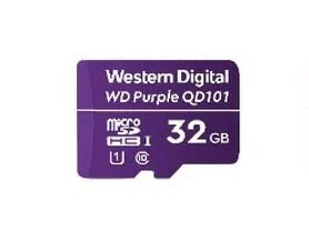 WDD032G1P0C Memoria MicroSDHC Western Digital Purple 32GB Clase 10 U1 para Videovigilancia
