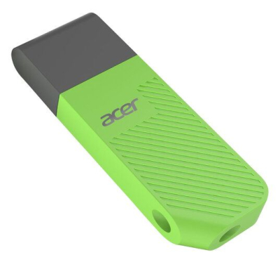 BL.9BWWA.541 Acer UP200, Memoria USB 2.0 Color Negro con Verde