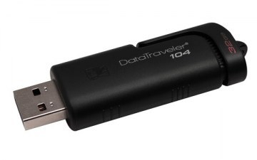 DT104/32GB - Memoria Kingston - DataTraveler 104 - 32GB - USB 2.0 - Negro