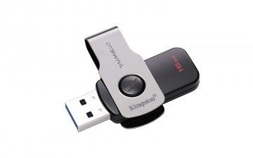 DTSWIVL/32GB - Memoria Kingston - 32GB - USB 3.0 - Negro