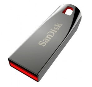 SDCZ71-016G-B35 Memoria SanDisk, Cruzer Force Z71, 16GB, USB 2.0, Cromo