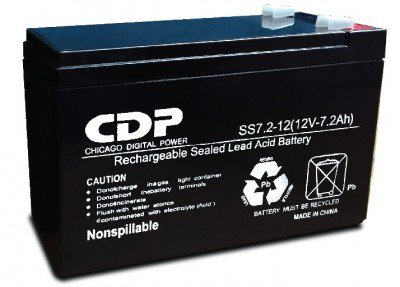 B-12/7 Batería de Reemplazo CDP 12V 