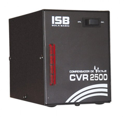 CVR-2500 EE Regulador de Voltaje Sola Basic ISB 2500 VA/1500W
