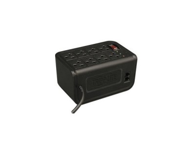TRCREUAB077 Regulador de Voltaje Tripp Lite 1200VA 8 Contactos Negro