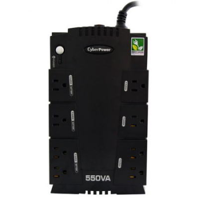 CP550SLG UPS CyberPower Standby 550VA 120V 8 contactos Tel/USB/Ser 3 Años de Garantía