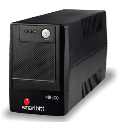 SBNB500 UPS 500Va Smartbitt 4 Contactos Respaldo de Energía Supresor Picos