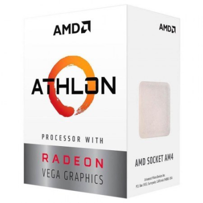 200GE APU Procesador AMD Athlon 3,2 GHz 2 Núcleos AM4 4MB Caché 35W