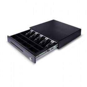 Cajón de Dinero EC Line EC-CD-200M 5 Billetes 8 Monedas Negro