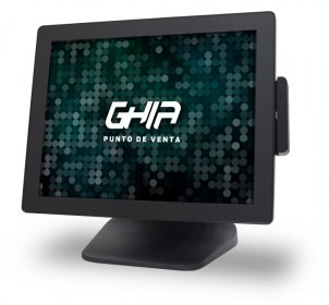 Terminal Punto de Venta GHIA GPOS215A-1 15" Touch Intel Celeron J1900 POS-61 4GB 64GB Windows 10 Pro Lector de Banda Magnética