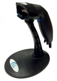 Lector de Código de Barras EC Line EC-LS-9620-USB Láser Automático USB Base incluida Negro