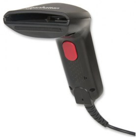 Lector Codigo de Barras 178488 Manhattan USB Sin Base 6 cm Negro
