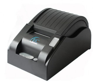 Impresora de Tickets EC Line EC-PM-5890X-BT Térmica 58 mm Bluetooth Negro