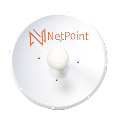 NP2GEN2 Antena NetPoint 4.9 a 6.4 GHz 34 dBi Direccional