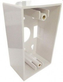 Caja Plástica BRobotix 051787 Para Redes Universal Blanca 