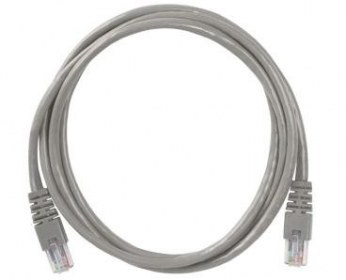 Cable de Red ConduNet 8699853CPC UTPRJ-45-RJ-45 categoría 5e color gris, longitud 3 metros