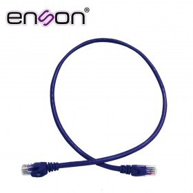 Patchcord UTP Enson Cat6 P6006P 60 Cms Color Morado Pro-II 100% Cobre