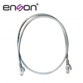 Patchcord UTP Enson Cat6 P6009G 90 Cms Color Gris Pro-II 100% Cobre
