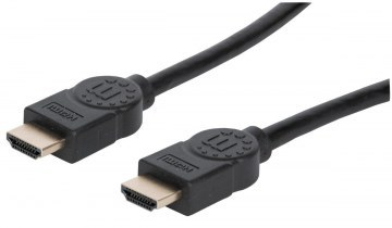 Cable HDMI Manhattan 354332 48Gbps Blindado 3 Mts Negro