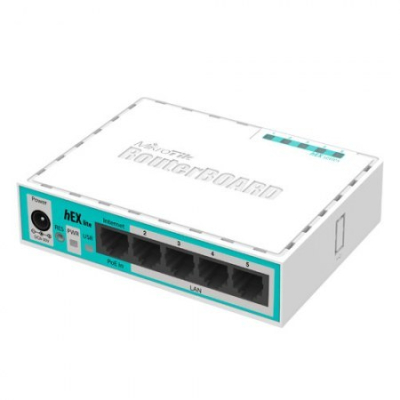 RB750R2 Router Hex Lite MikroTik 5 Ethernet Gabinete de Plástico Para Casa U Oficina