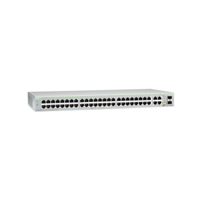 AT-FS750/52-10 Switch Allied Telesis - 48 Puertos 10/100 Mbps + 2x 1 Gigabit + 2x SFP - Administráble