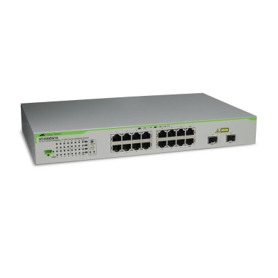 AT-GS950/16-10 Switch Allied Telesis 16 Puertos 10/100/1000Mbps + 2x 10GBE SFP Administráble