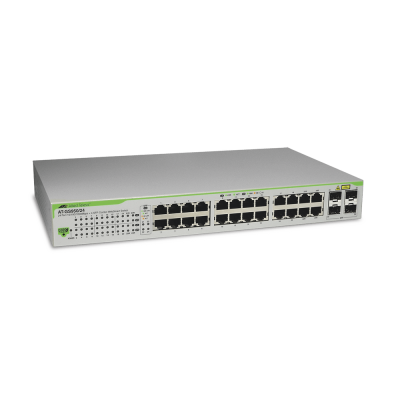 AT-GS950/24-10 Switch Allied Telesis - 24 Puertos 10/100/1000 Mbps + 4 SFP - Administráble