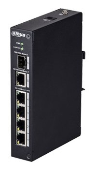 PFS3106-4P-60 Switch PoE Dahua - 4 Puertos PoE 10/100 Mbps - PoE Total de 60 Watts - No Administrable