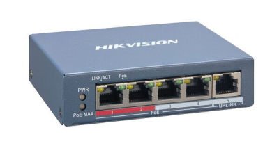 DS-3E1105P-EI Switch HIKVISION 4 Puertos Fast Ethernet