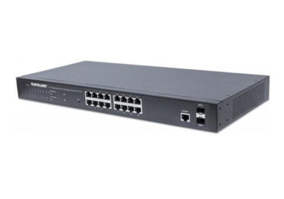 561341 Switch Intellinet 16 Puertos Gigabit 2 SFP Administrable