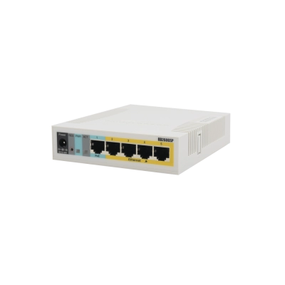 RB260GSP Switch MikroTik - 5 Puertos Gigabit 10/100/1000Mbps + 1 SFP - Administrable