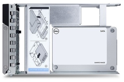 400-BDUC SSD Disco duro Dell Fabricante: Y4WV4 de 2.5" Capacidad 960GB SATAIII Para PowerEdge C6420, R540, R7525, Portadora Híbrida S4610