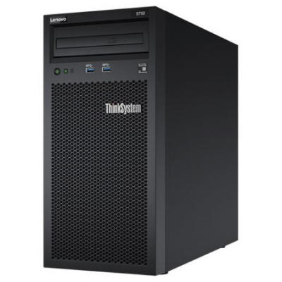 Servidor Lenovo ThinkSystem ST50 Intel Xeon E-2104G 7Y48A00KLA 8GB 1TB DVD Sin Sistema Operativo