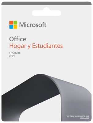 79G-05341 Microsoft Office Hogar y Estudiantes 2021 - 1 PC - Windows/Mac - ESD