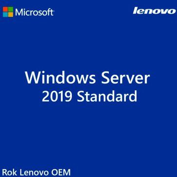 7S050015WW, Lenovo Windows Server Standard 2019, 16 Núcleos, 64-Bit, Multilenguaje, OEM, ROK, Físico