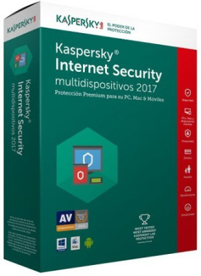 Kaspersky Internet Security KL1941ZBDFS-7 2017 Multidispositivos 3 Dispositivos