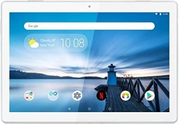 Tablet Lenovo Pantalla 10.1" - Qualcomm Snapdragon 429 2GB 16GB Cámara 2MP/5MP Android 9.0 Blanco