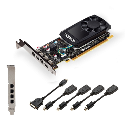 VCQP620V2-PB Tarjeta de Video PNY Nvidia Quadro P620 V2, 2GB GDDR5 4 Ptos, PCI Express x16 3.0