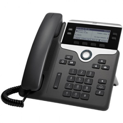 Teléfono Cisco CP-7841-K9= Pantalla 3.5" 4 Líneas (Requiere Licencia)