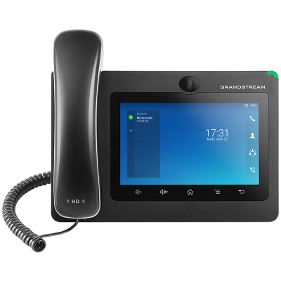 Teléfono IP GrandStream GXV3370 Para Videoconferencias con Android 7 16 Lineas Procesador 4 Nucleos