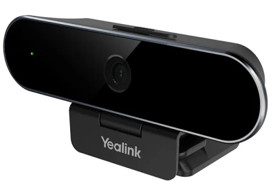 UVC20, Yealink Webcam con Micrófono, Res. FHD 1920 x 1080 Pixeles, Interfaz USB 2.0